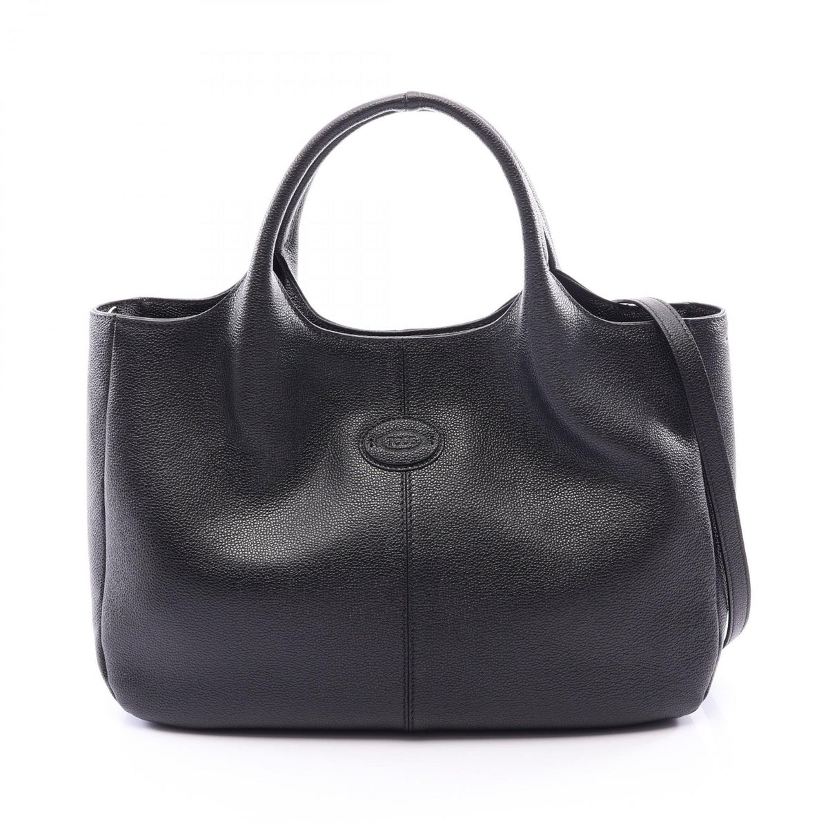 トッズ ALH ショッピングトート 2WAY トートバッグ ブラック系 バッグ TOD'S