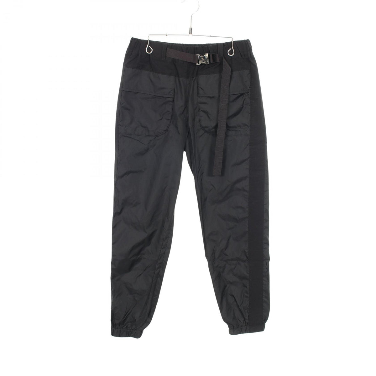 サカイ グログランミックス パンツ ブラック系 ボトムス SACAI
