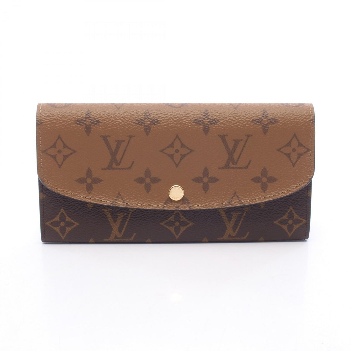 ルイ・ヴィトン ポルトフォイユ エミリー 二つ折り長財布 ブラウン系 財布・小物 LOUIS VUITTON
