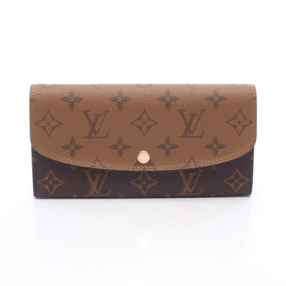 ルイ・ヴィトン ポルトフォイユ エミリー 二つ折り長財布 ブラウン系 財布・小物 LOUIS VUITTON