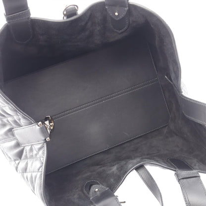 ディオール Toujours トゥージュール ミディアム マクロカナージュ ハンドバッグ ブラック系 バッグ DIOR