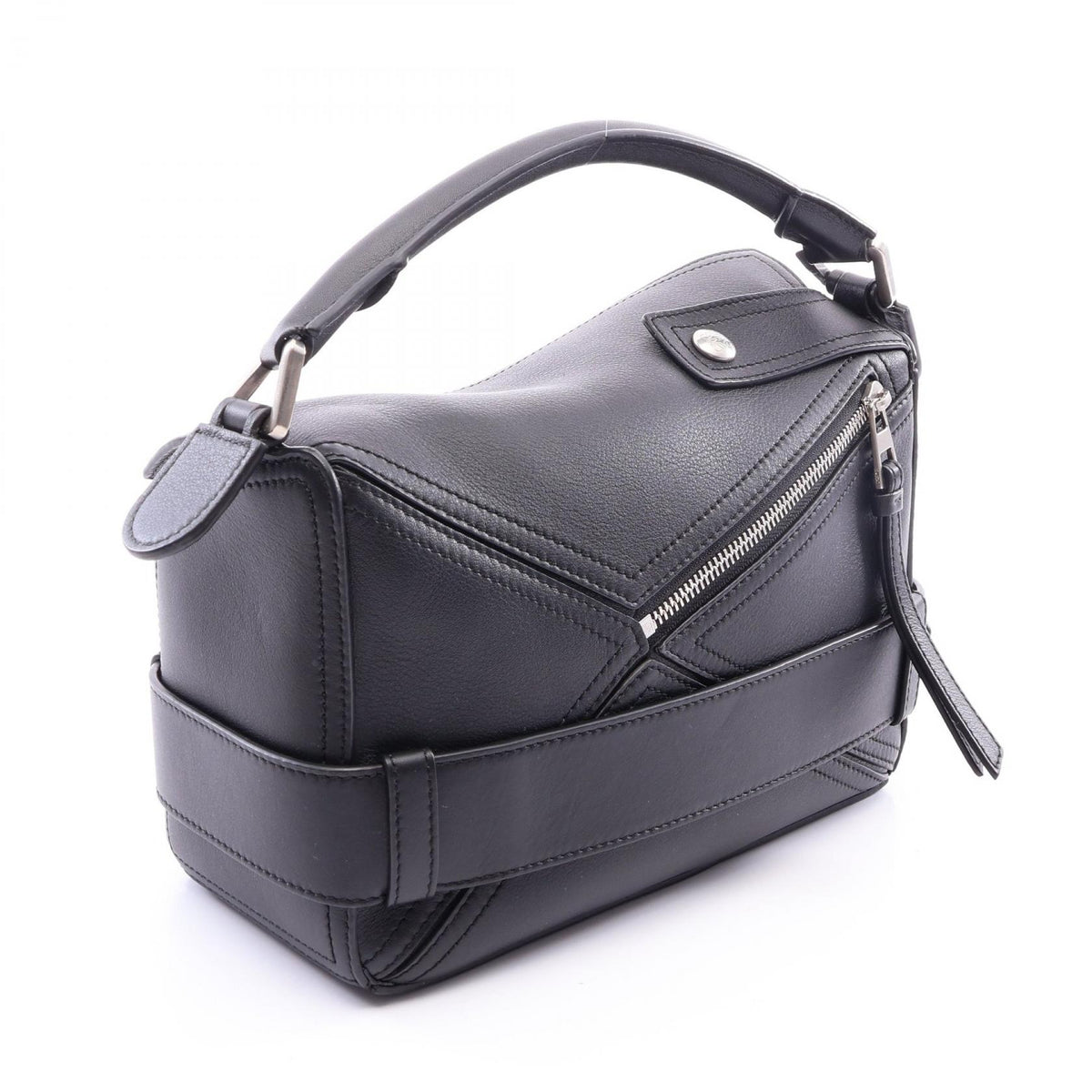 ロエベ パズル バイカー バッグ スモール 2WAY ハンドバッグ ブラック系 バッグ LOEWE