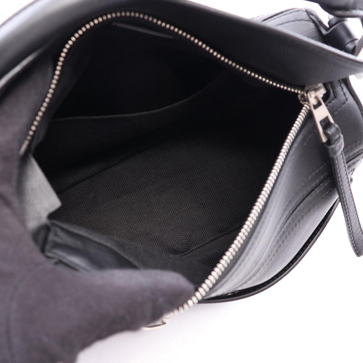 ロエベ パズル バイカー バッグ スモール 2WAY ハンドバッグ ブラック系 バッグ LOEWE