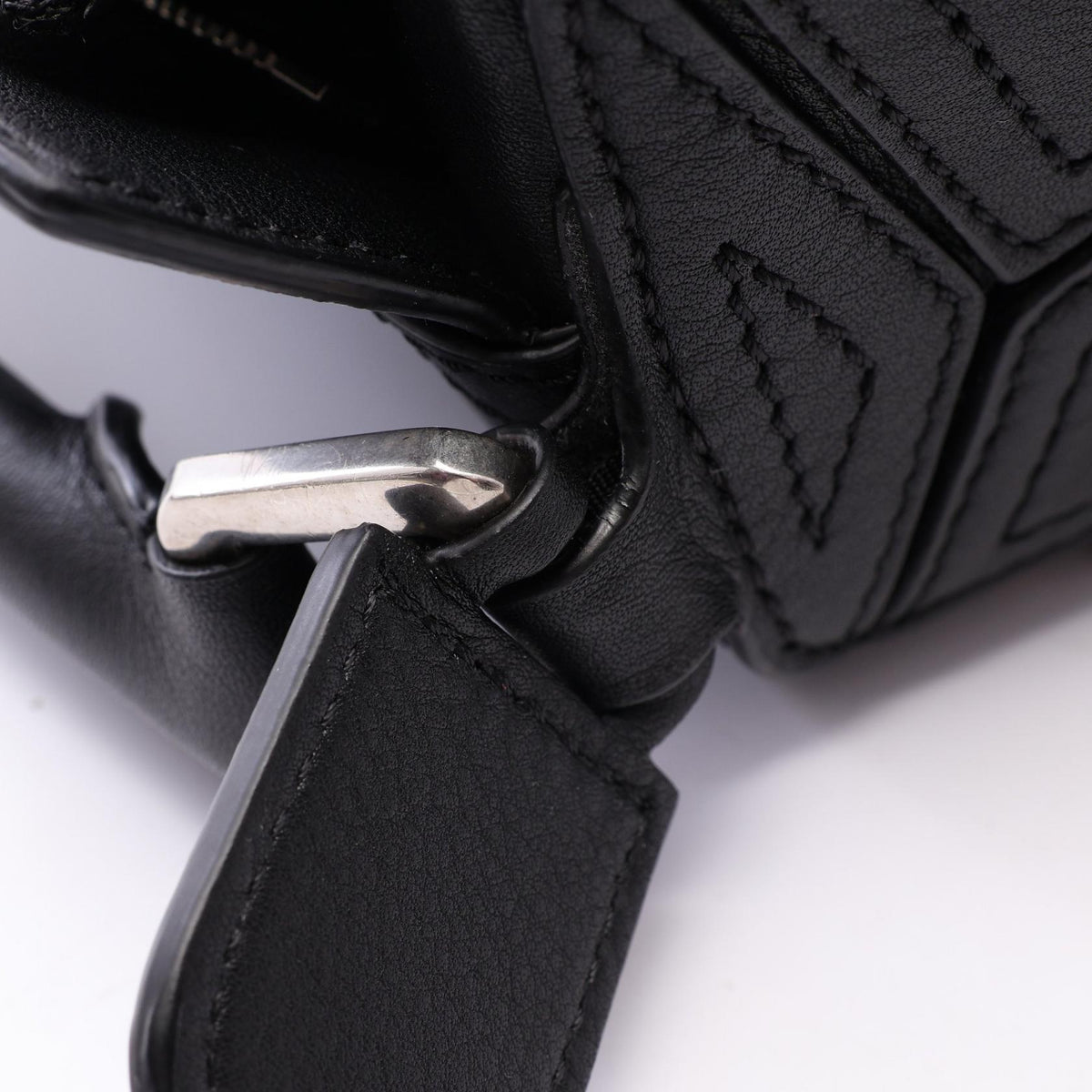 ロエベ パズル バイカー バッグ スモール 2WAY ハンドバッグ ブラック系 バッグ LOEWE