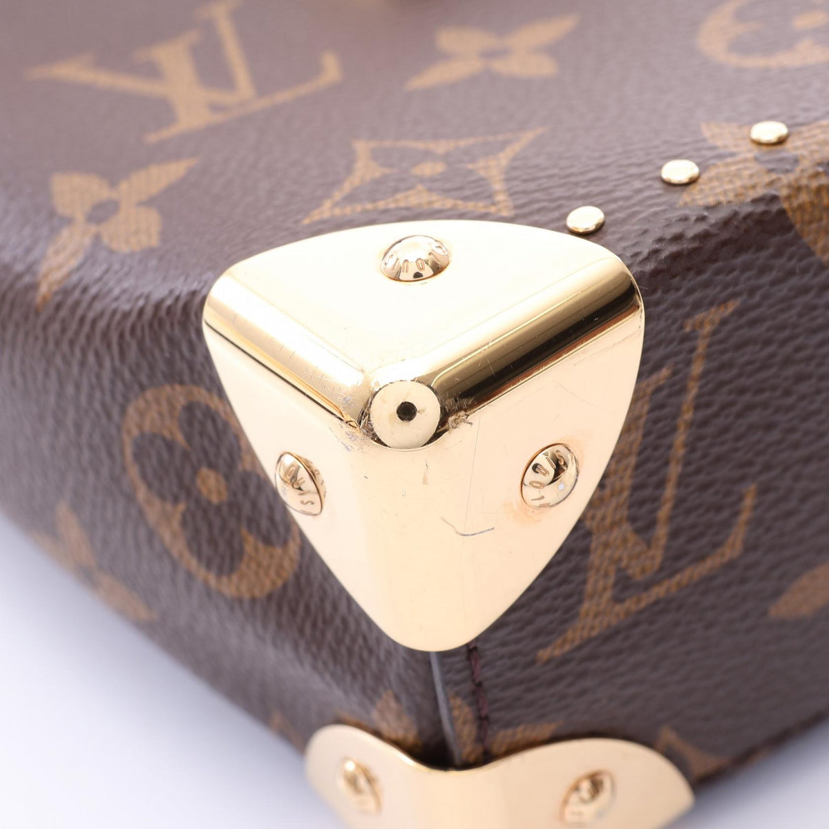 ルイ・ヴィトン カメラボックス モノグラムリバース 2WAY ハンドバッグ ブラウン系 バッグ LOUIS VUITTON