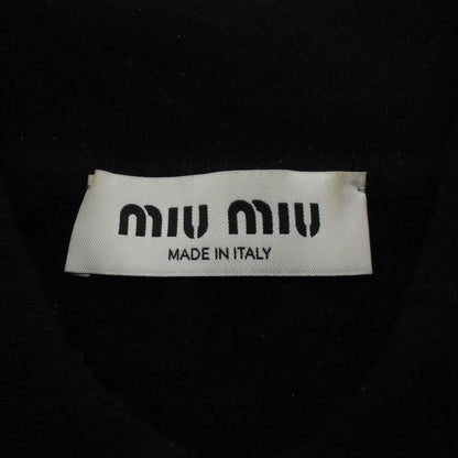 ミュウ ミュウ ロゴ カーディガン ブラック系 トップス MIU MIU