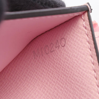 ルイ・ヴィトン ポルトフォイユ ゾエ パステル 三つ折り財布 ピンク系 マルチカラー 財布・小物 LOUIS VUITTON