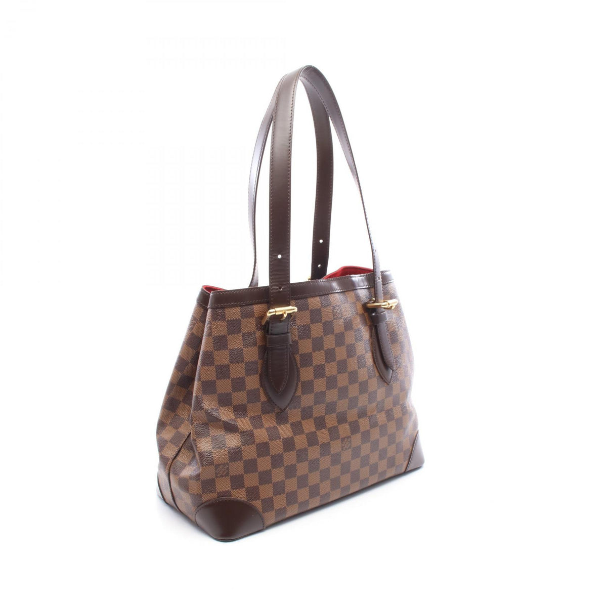 ルイ・ヴィトン ハムステッドMM トートバッグ ブラウン系 エベヌ バッグ LOUIS VUITTON