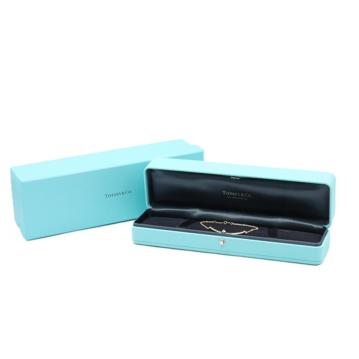 ティファニー Tスマイル スモール ダイヤ ブレスレット ブレスレット ゴールド系 クリア系 アクセサリー TIFFANY＆CO