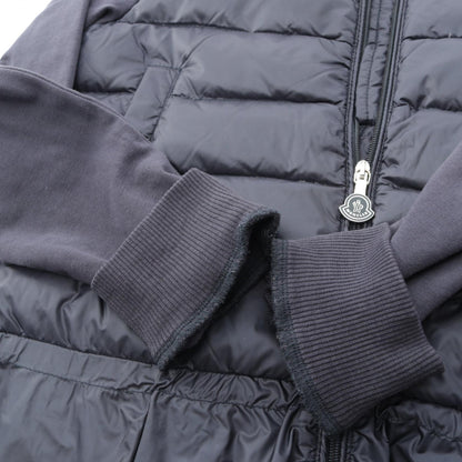 モンクレール カーディガン 切替 キッズ ダウンジャケット ネイビー系 アウター MONCLER