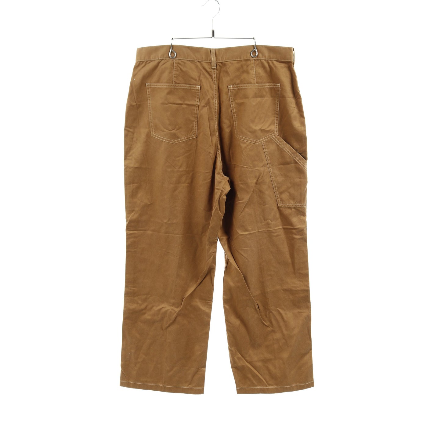 Cotton Twill Utility Pant ワイドパンツ イエローブラウン ラルフローレン