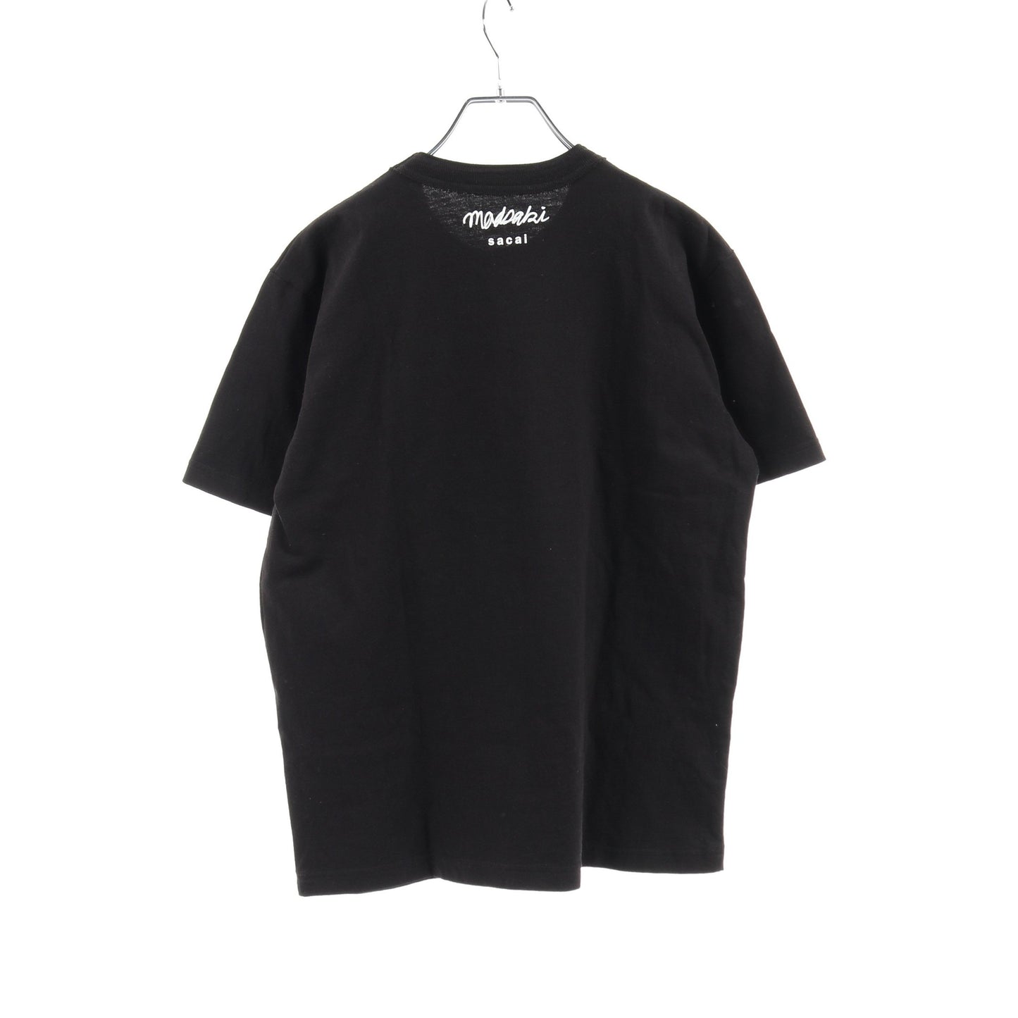 Sacai × MADSAKI Tシャツ フロントフロッキー ブラック サカイ トップス Sacai