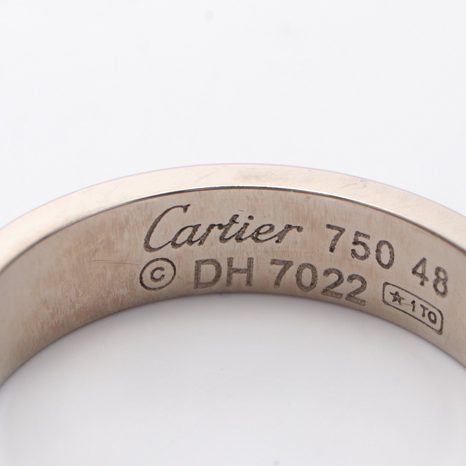 ハッピーバースデー リング 指輪 K18WG ホワイトゴールド カルティエ アクセサリー Cartier