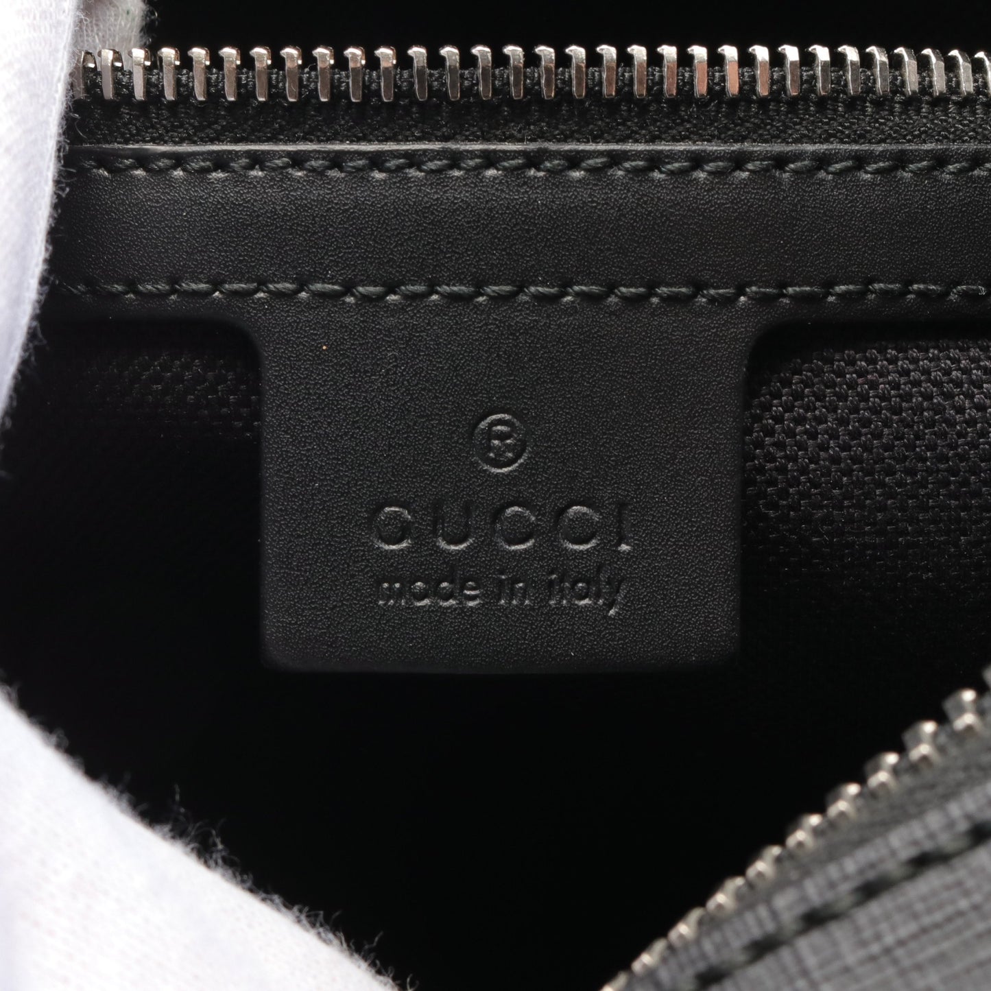 ソフト GGスプリーム シェリーライン ウエストバッグ ボディバッグ PVC レザー ブラック マルチカラー グッチ バッグ GUCCI