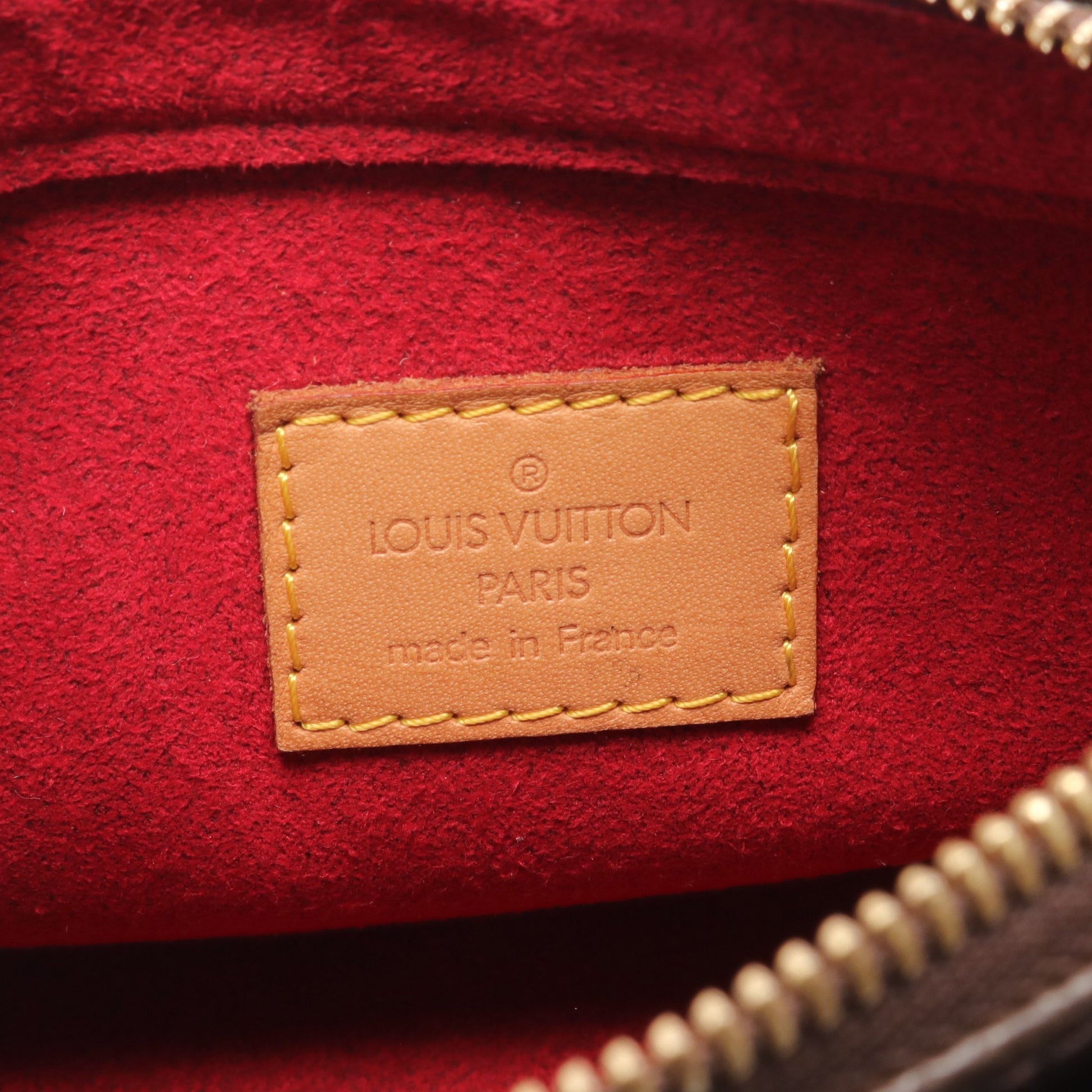 ヴィバシテPM モノグラム ショルダーバッグ PVC レザー ブラウン ルイヴィトン バッグ LOUIS VUITTON