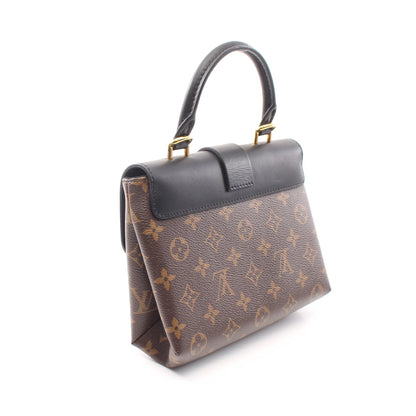 ロッキー BB モノグラム ノワール ハンドバッグ PVC レザー ブラウン ブラック 2WAY ルイヴィトン バッグ LOUIS VUITTON