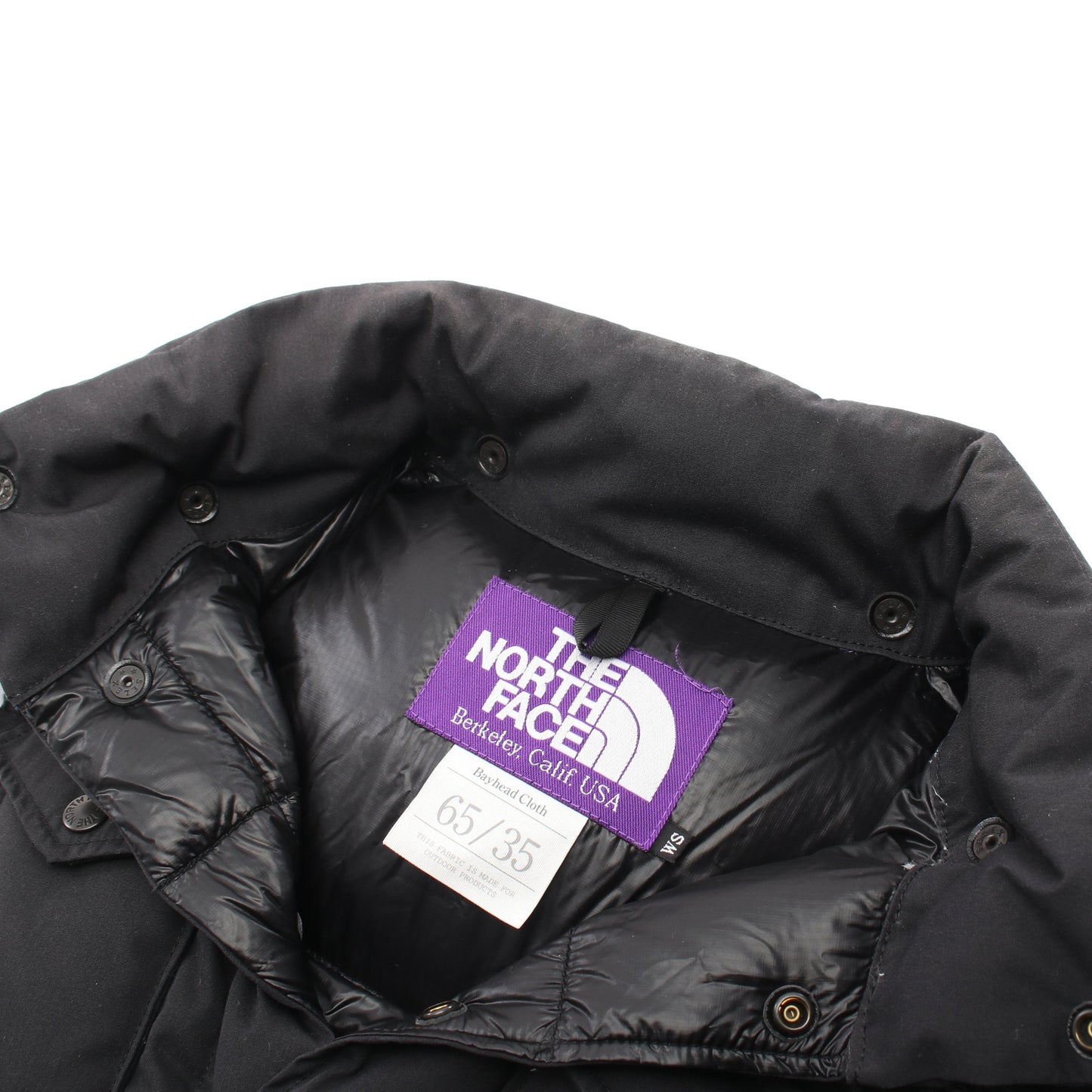 Hooded Sierra Vest ダウンベスト コットン ブラック フード付き ザノースフェイスパープルレーベル アウター THE NORTH FACE PURPLE LABEL