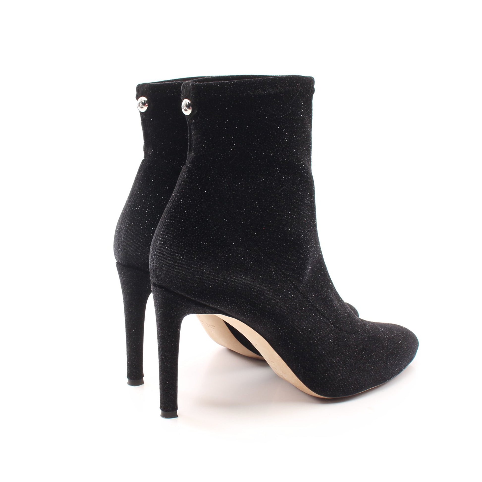 Bimba Stretch Ankle Boots ブーティ ベルベット ブラック ラメ ジュゼッペザノッティ シューズ GIUSEPPE ZANOTTI