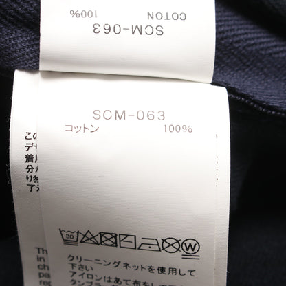 Tシャツ コットン ダークネイビー サイドジップ サカイ トップス Sacai