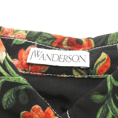 RELAXED FLUID SHIRT シャツ フローラル ビスコース ブラック マルチカラー ジェイダブリューアンダーソン トップス JW Anderson