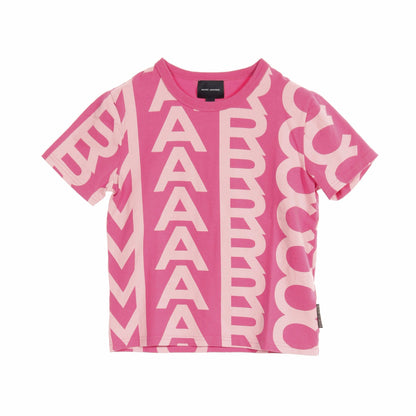 ザ モノグラム ベイビー Tシャツ コットン ピンク ピンクベージュ マークジェイコブス トップス MARC JACOBS