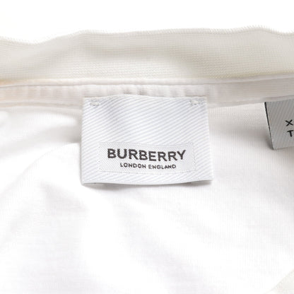 TBロゴ Tシャツ 刺繍 コットン ホワイト バーバリー トップス BURBERRY