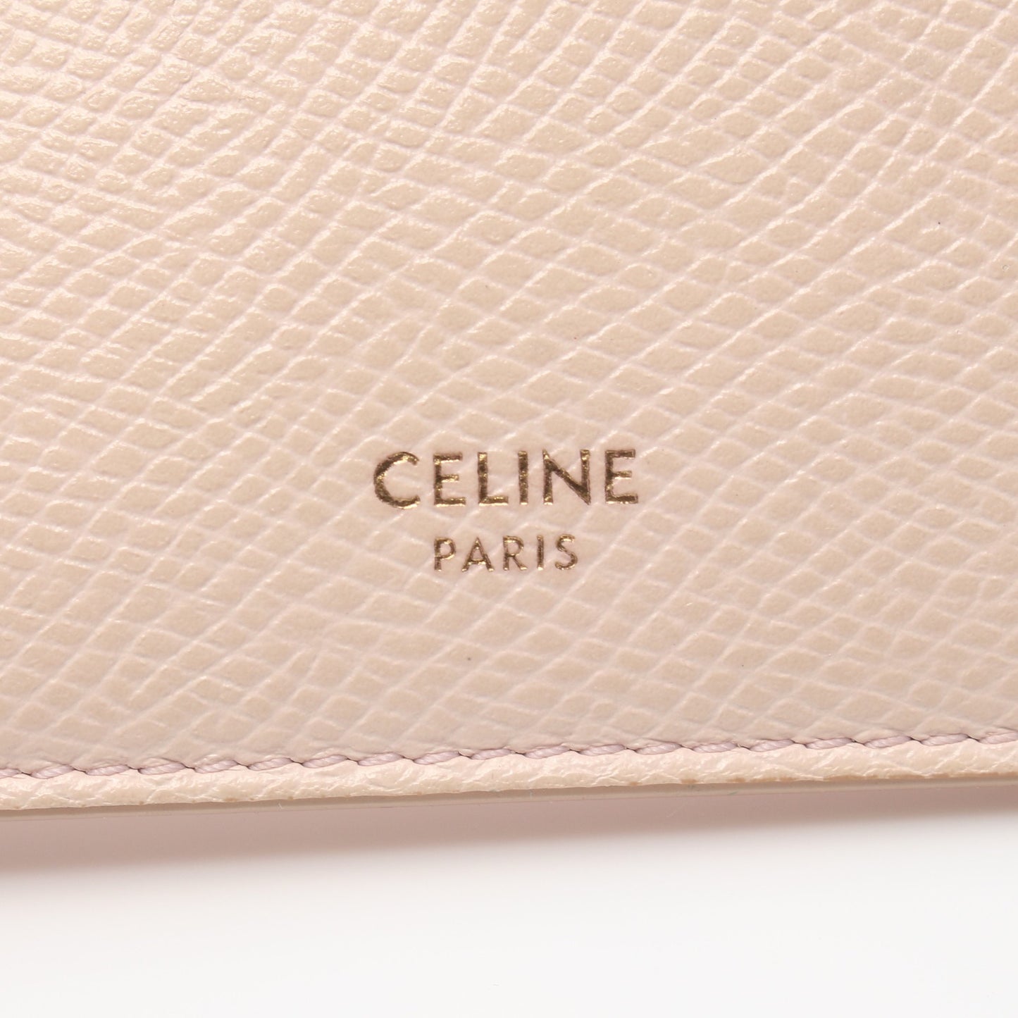 コインケース レザー ライトピンク ロゴ セリーヌ 財布・小物 CELINE