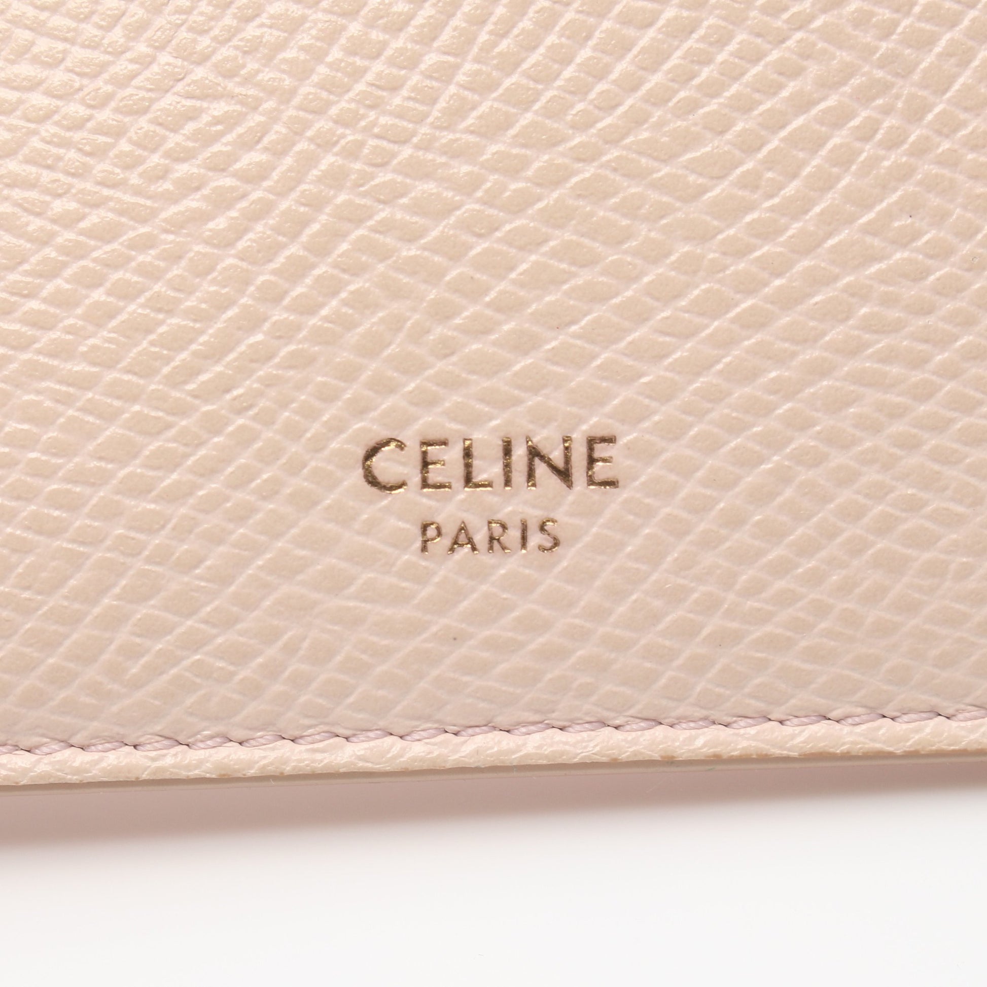 コインケース レザー ライトピンク ロゴ セリーヌ 財布・小物 CELINE