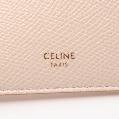 コインケース レザー ライトピンク ロゴ セリーヌ 財布・小物 CELINE