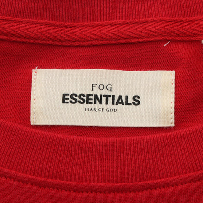 カットソー バックロゴプリント コットン レッド エフオージーエッセンシャルズ トップス FOG ESSENTIALS