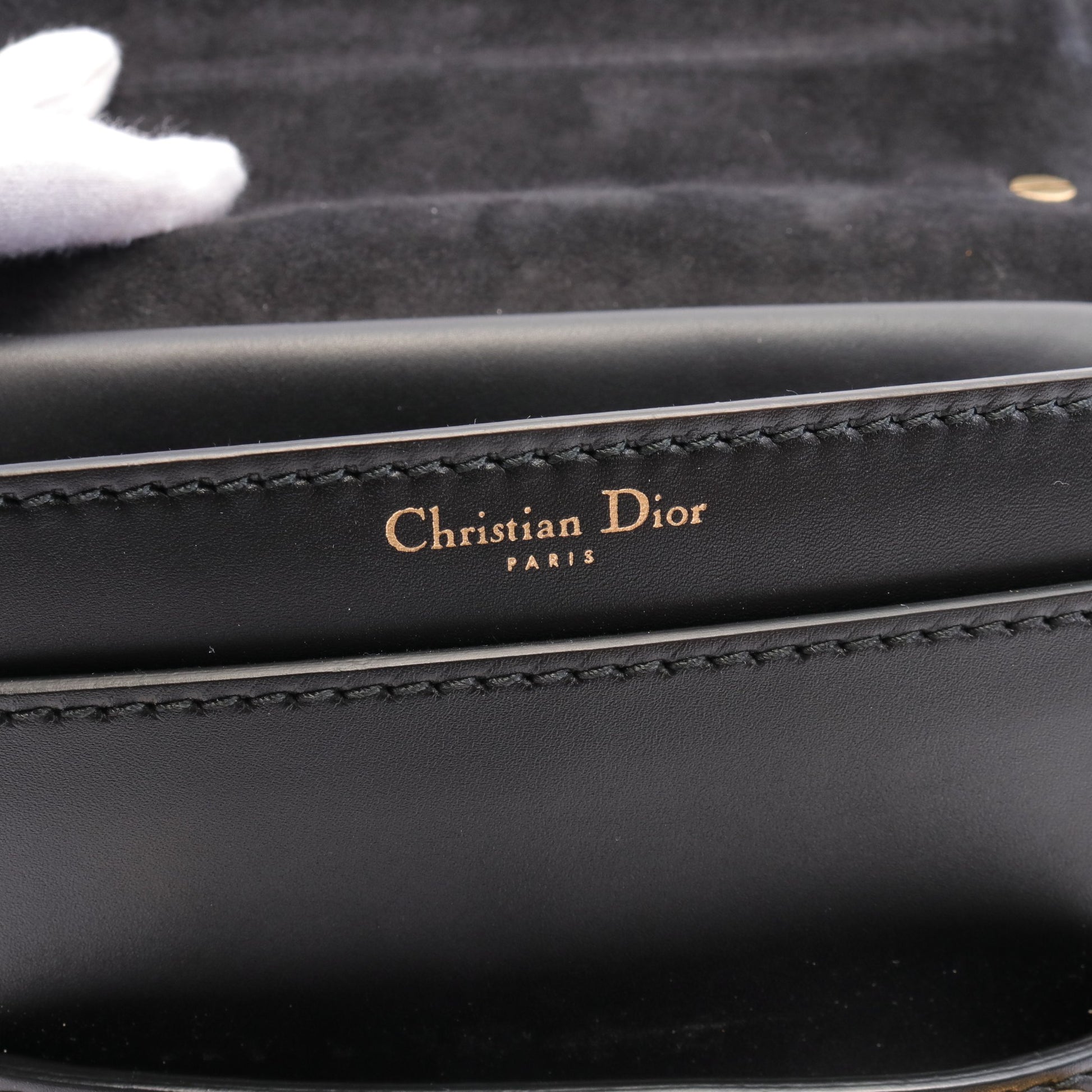 J'ADIOR Wチェーンショルダーバッグ レザー ブラック クリスチャンディオール バッグ Christian Dior