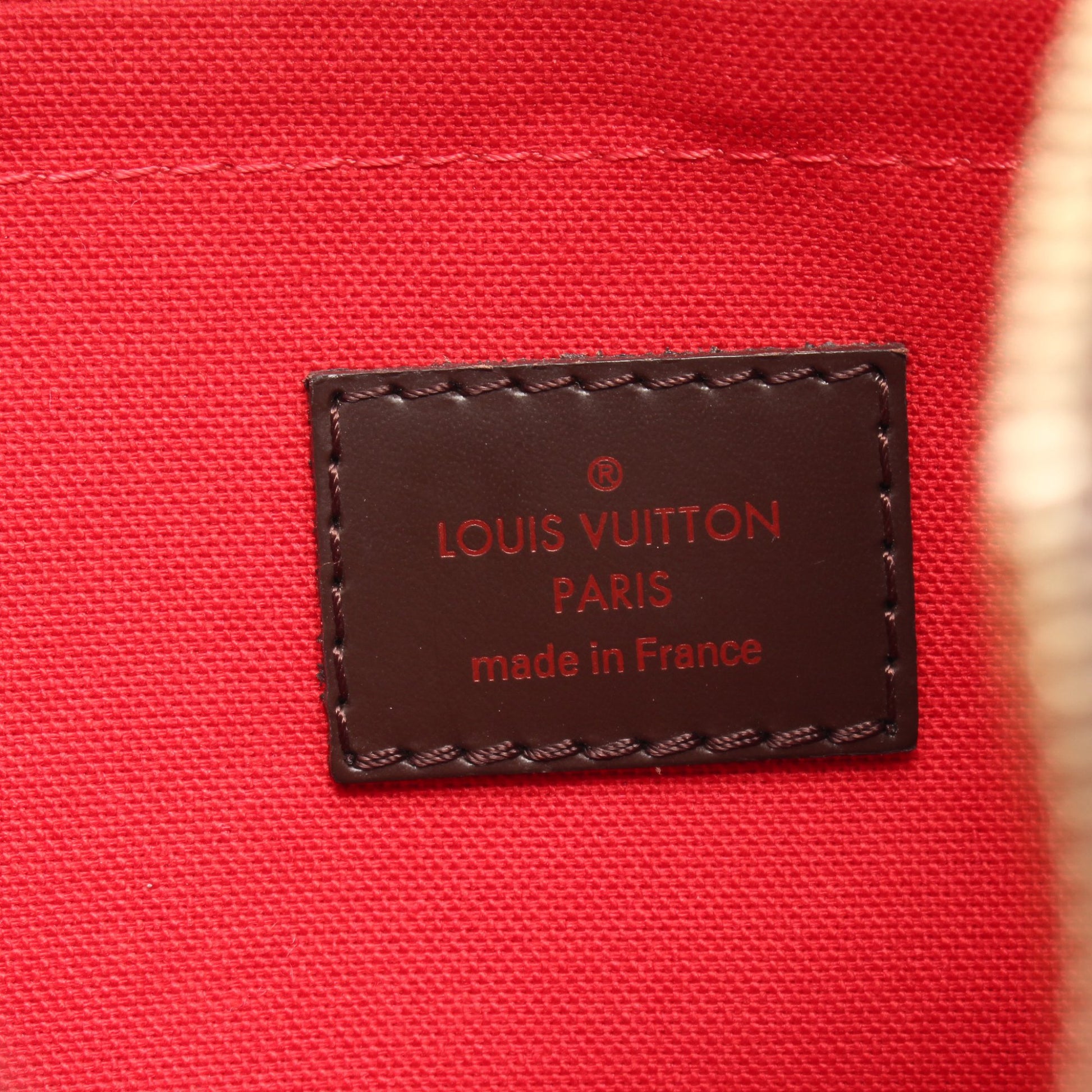 テムズPM ダミエエベヌ ワンショルダーバッグ PVC レザー ブラウン ルイヴィトン バッグ LOUIS VUITTON