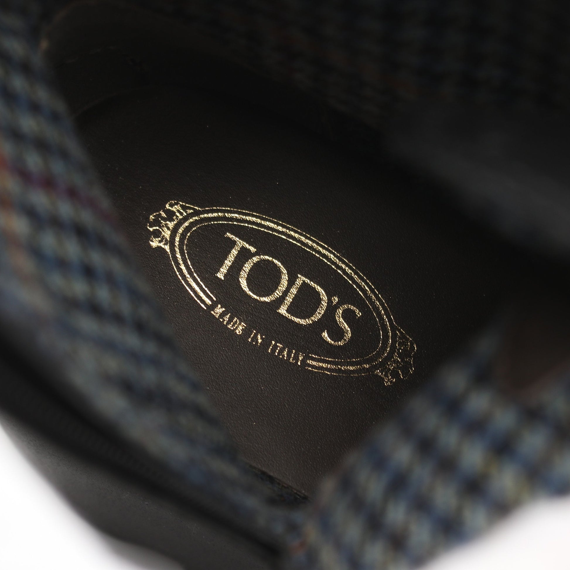 ショート ブーツ レザー ブラック トッズ シューズ TOD'S