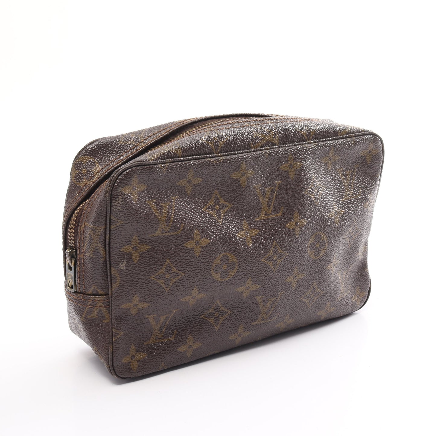 トゥルース トワレット23 モノグラム コスメポーチ PVC ブラウン ルイヴィトン 財布・小物 LOUIS VUITTON