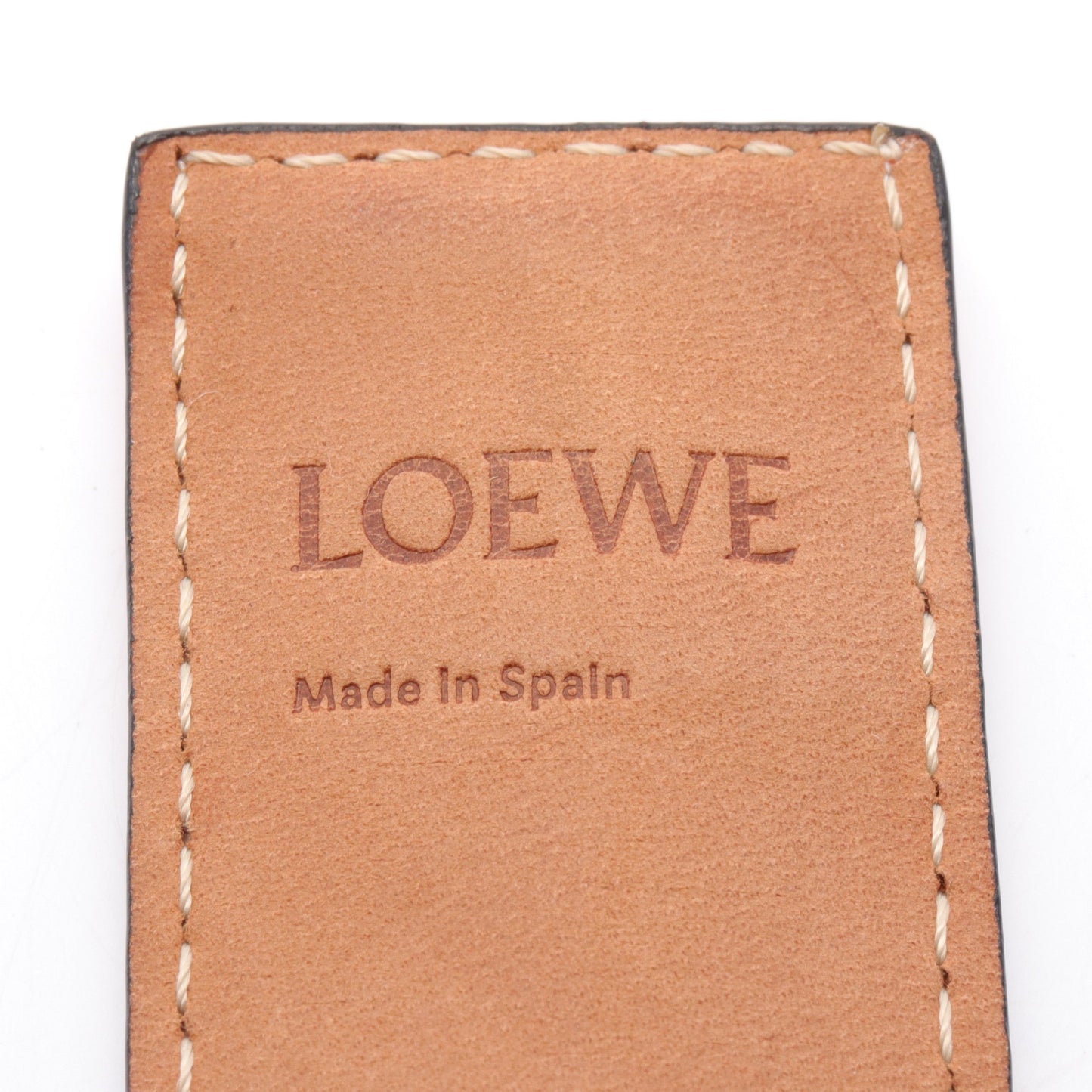 アナグラム スラップ スモール ブレスレット レザー オレンジ ロエベ アクセサリー LOEWE