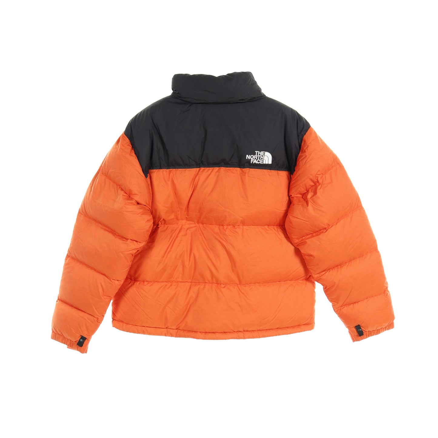 WHITE LABEL 1996 Retro Nuptse レトロヌプシ ダウンジャケット ナイロン オレンジ ブラック ザノースフェイス