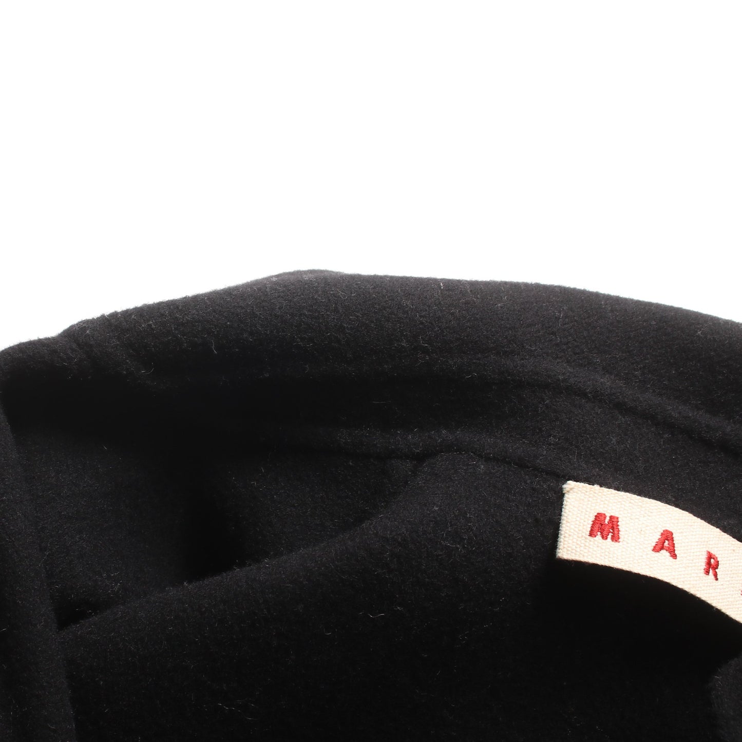 ジレ コート ウール カシミヤ ブラック マルニ アウター MARNI