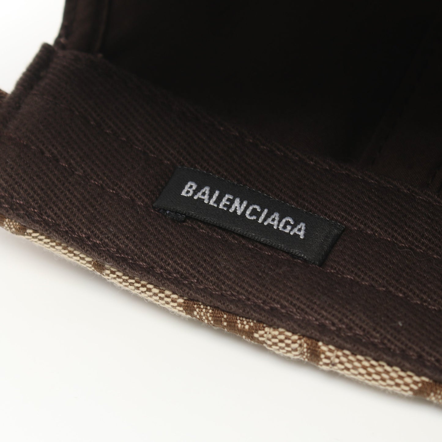 BALENCIAGA × GUCCI HACKER CAP ハッカー キャップ キャンバス ベージュ バレンシアガ 財布・小物 BALENCIAGA