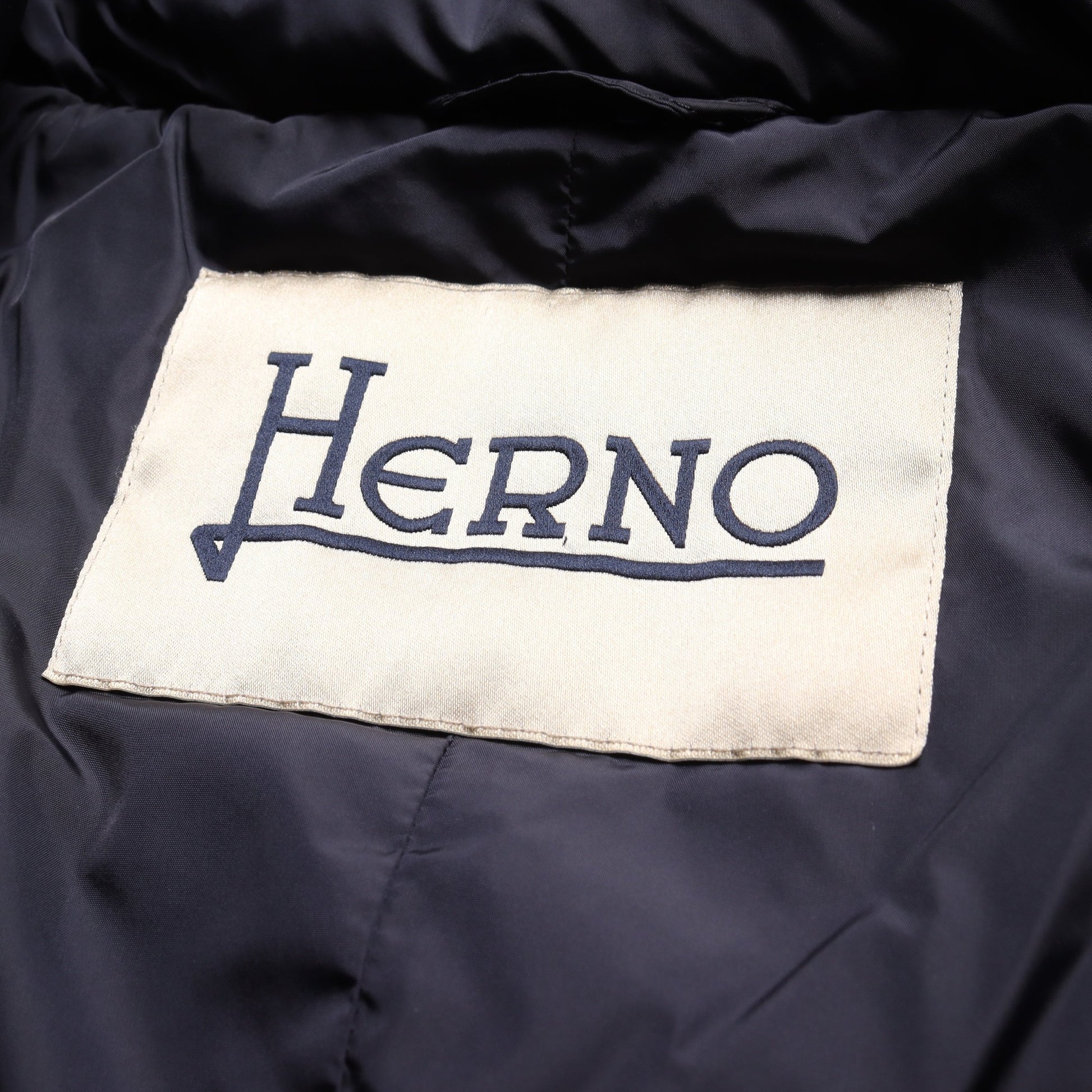 ダウンジャケット ネイビー ヘルノ アウター HERNO