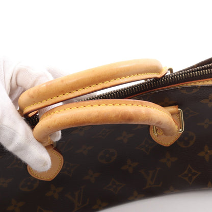 ポパンクール モノグラム ハンドバッグ PVC レザー ブラウン ルイヴィトン バッグ LOUIS VUITTON