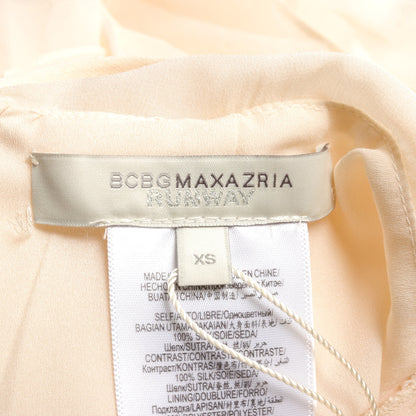 INAYA ドレスワンピース ノースリーブ シルク アイボリー ビーシービージーマックスアズリア ワンピース BCBG MAXAZRIA