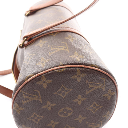 パピヨン30 モノグラム 旧型 ハンドバッグ PVC レザー ブラウン ルイヴィトン バッグ LOUIS VUITTON