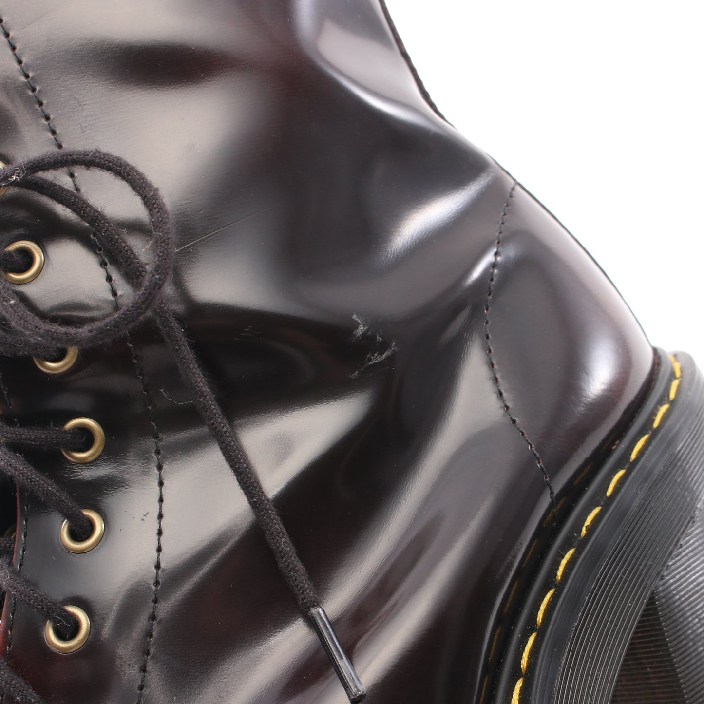 KENDRA 10 EYE BOOT ショート ブーツ レザー ボルドー ドクターマーチン シューズ Dr.Martens