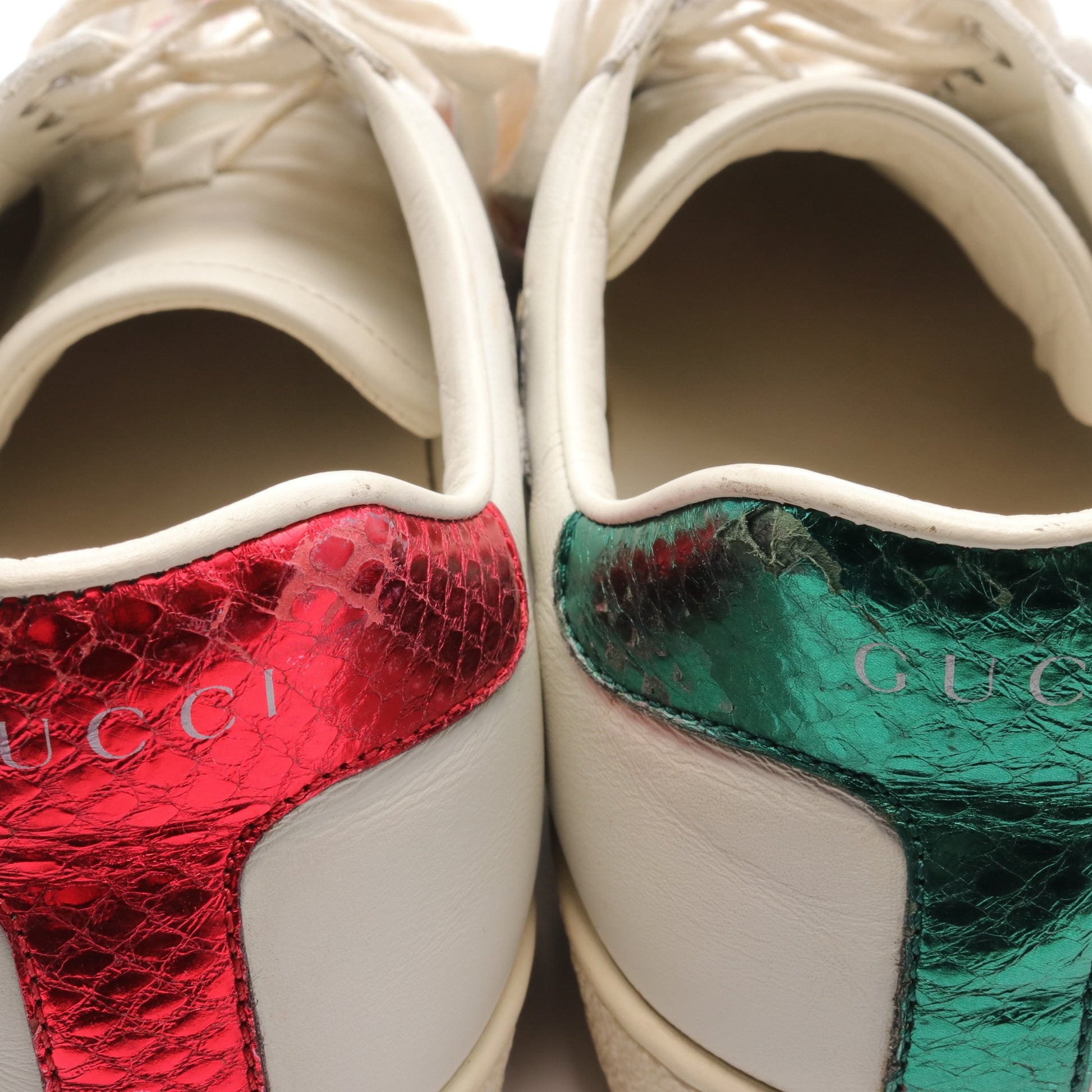 ACE エース シェリーライン スニーカー スター レザー オフホワイト マルチカラー グッチ シューズ GUCCI