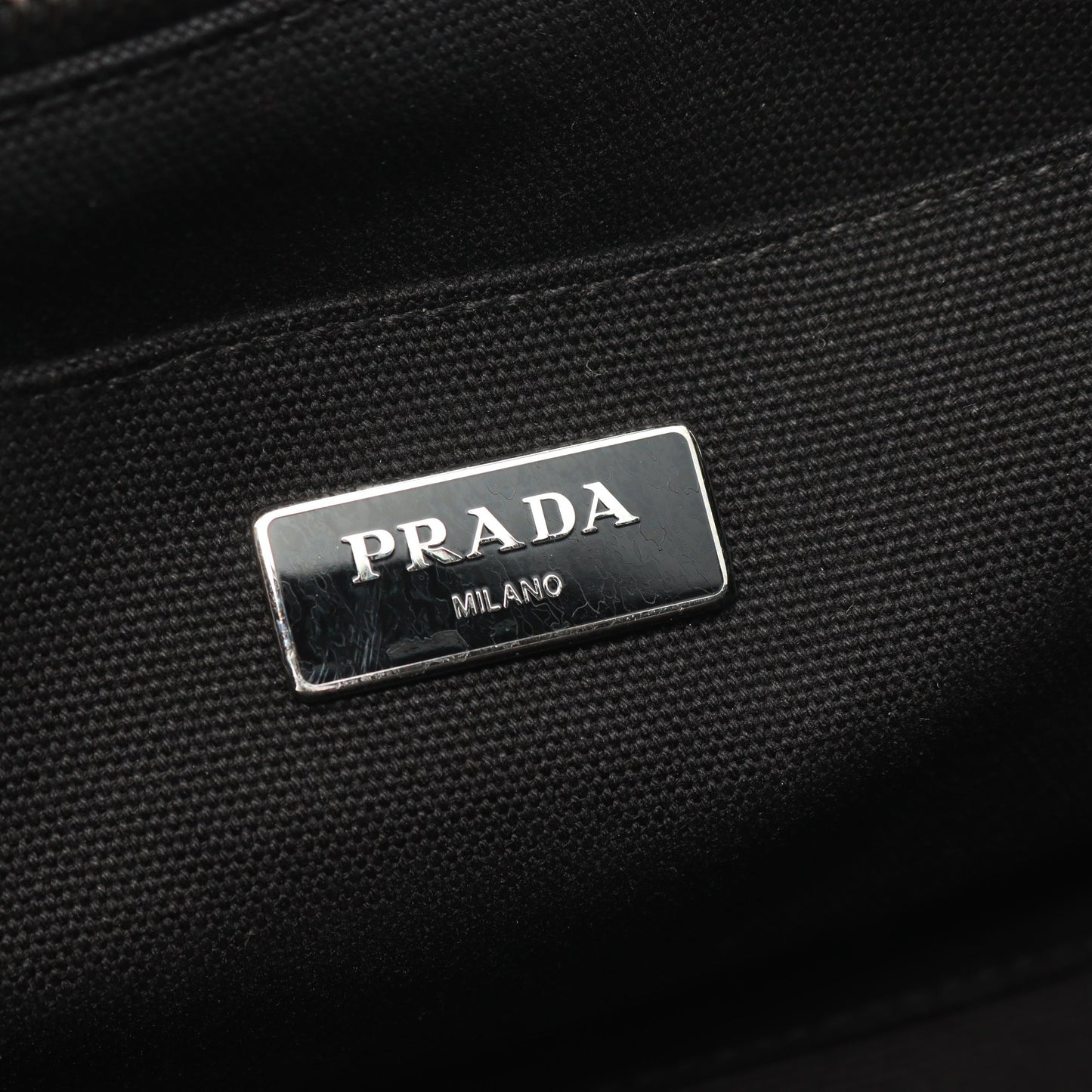 CANAPA カナパ ハンドバッグ トートバッグ レオパード キャンバス カーキブラウン 2WAY プラダ バッグ PRADA