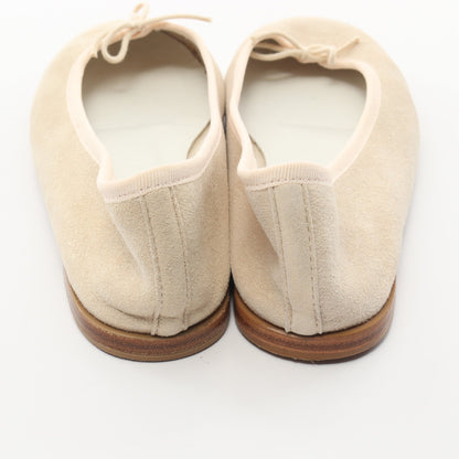 フラットシューズ ラメ スエード ライトベージュ レペット シューズ Repetto