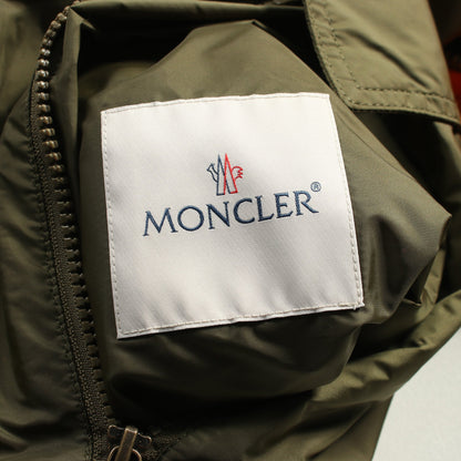 OUVEZE ボンバージャケット ナイロン カーキグリーン オレンジ リバーシブル モンクレール アウター MONCLER