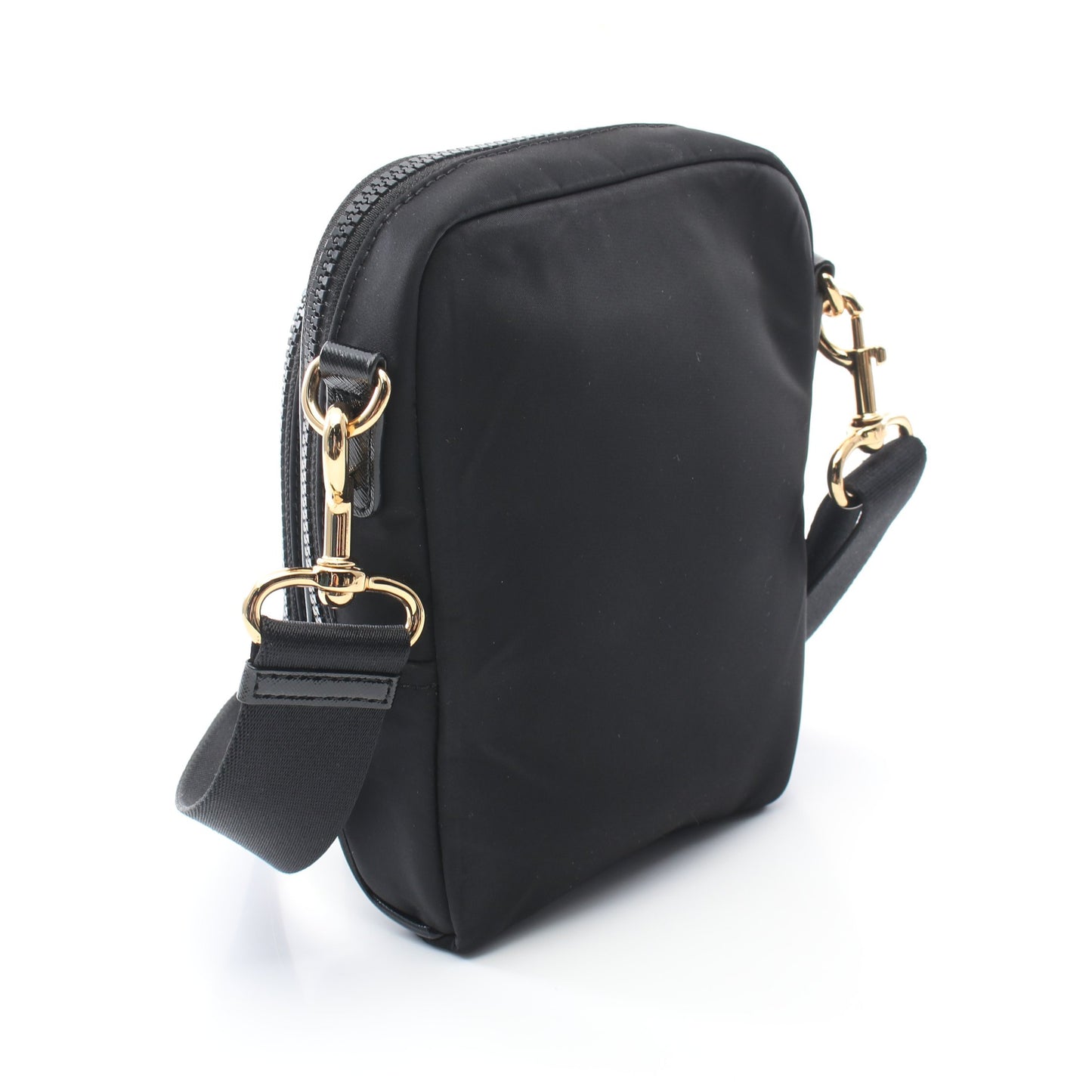 NYLON MINI CROSSBODY ショルダーバッグ ナイロン レザー ブラック マークジェイコブス バッグ MARC JACOBS