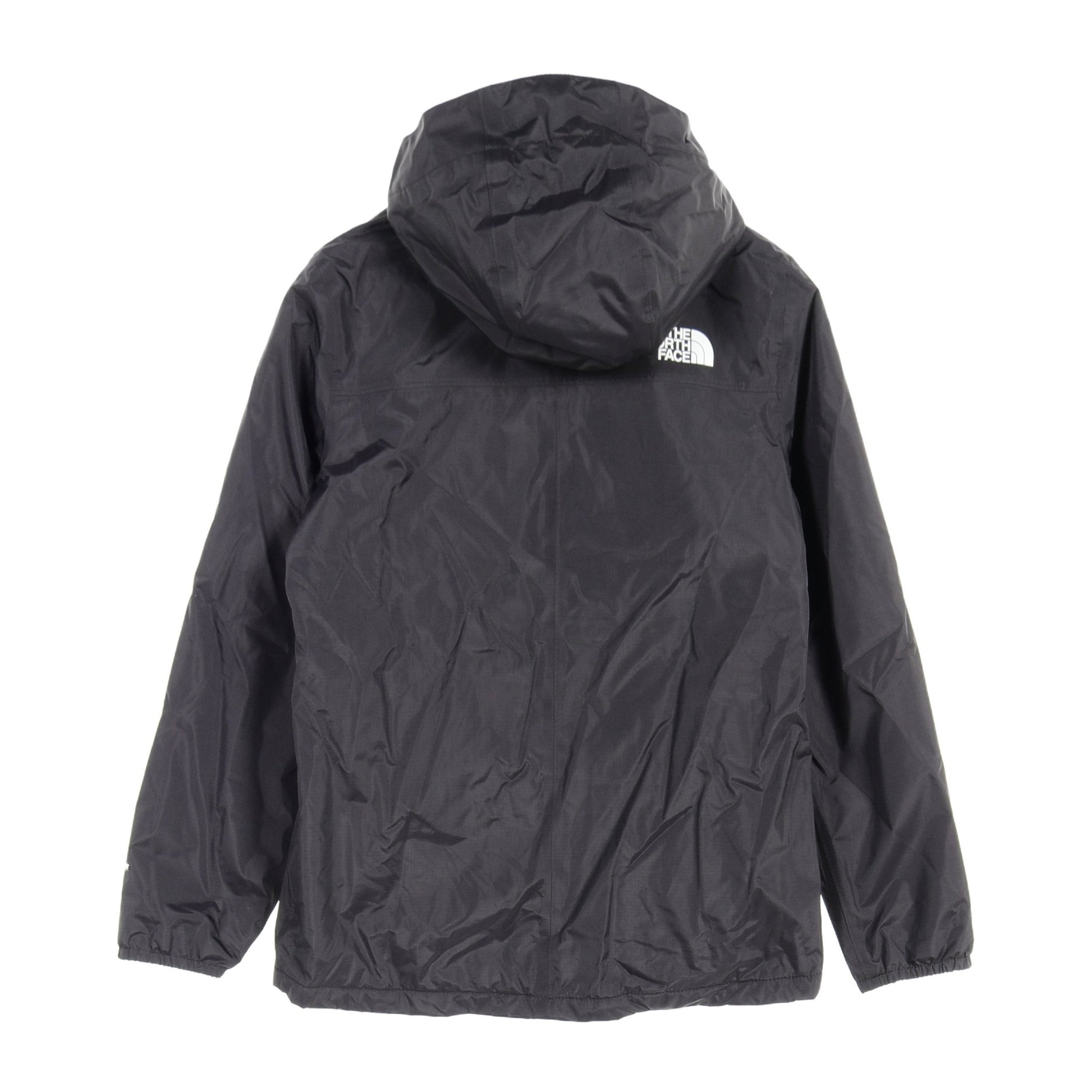 Girls' Warm Storm Rain Jacket ガールズ ウォームストーム レイン ジャケット ナイロン ブラック フード付き キッズ ザノースフェイス アウター THE NORTH FACE