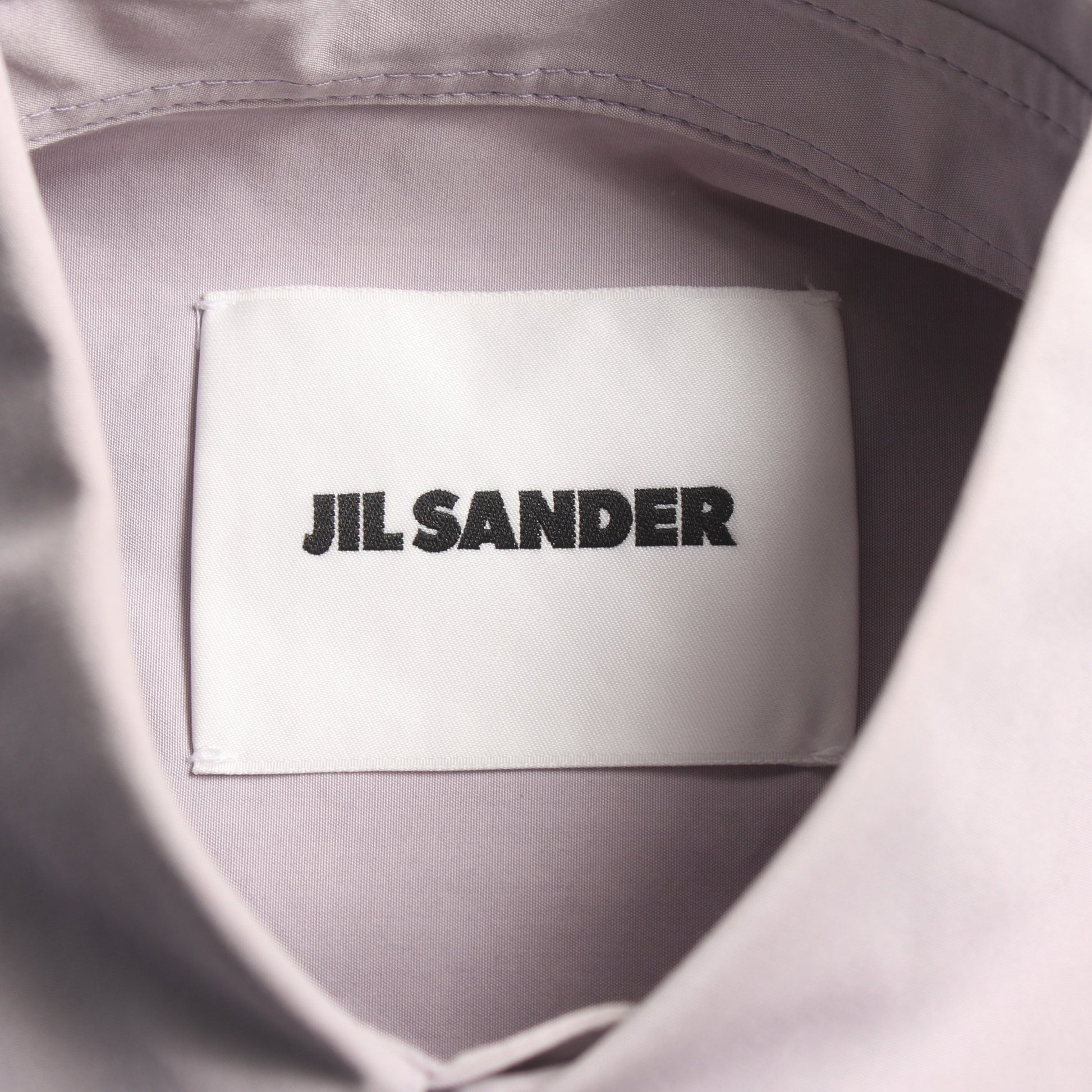 シャツ 半袖 コットン ライトパープル ジルサンダー トップス JIL SANDER